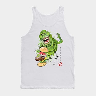 Slimer sumi-e Tank Top